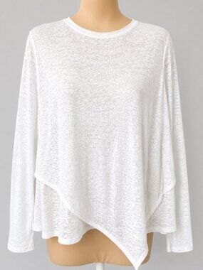 LULULEMON Sweetest Day Long Sleeve Asymmetrical Hem Top EUC